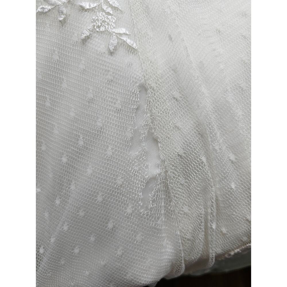 Val Stefani Couture by Moonlight Women's Size 4 Ivory Wedding Dress - Picture 15 of 16